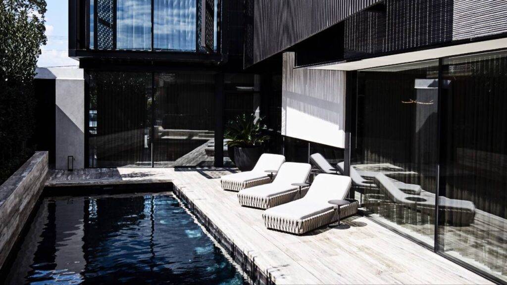 Lavastone natural stone swimming pool Victoria
