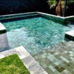 Sukabumi natural stone luxury swimming pool