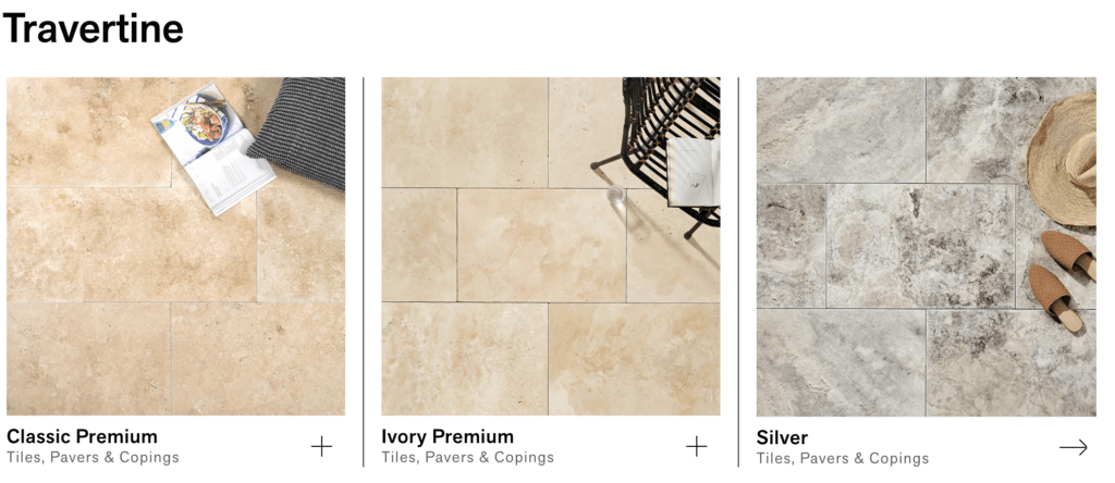 Coping Travertine